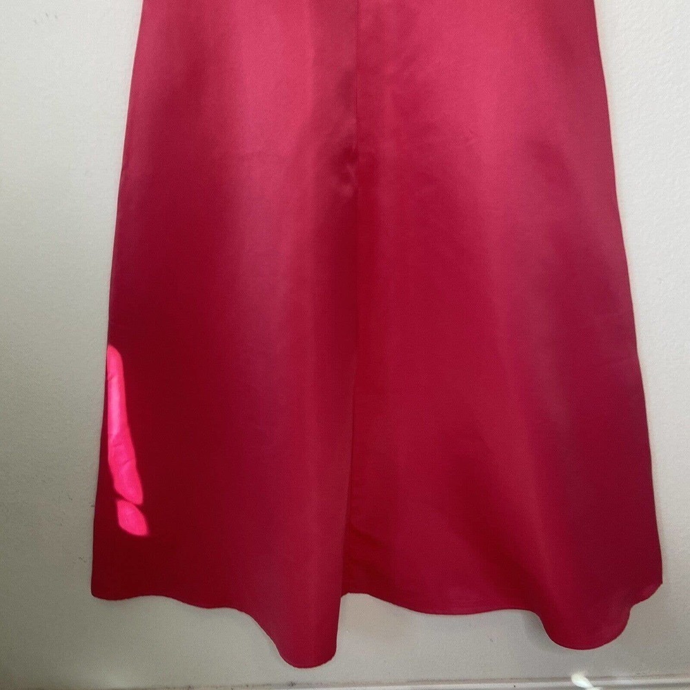 Hot Pink Sleeveles V-Neck Gown XXL NWT - Picture 8 of 9
